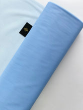 Tüll Klasszikus Baba Kék - 3 m Szélesség